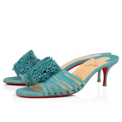 Mules Belbrossa Christian Louboutin Mujer - Azules - 1210307BK01